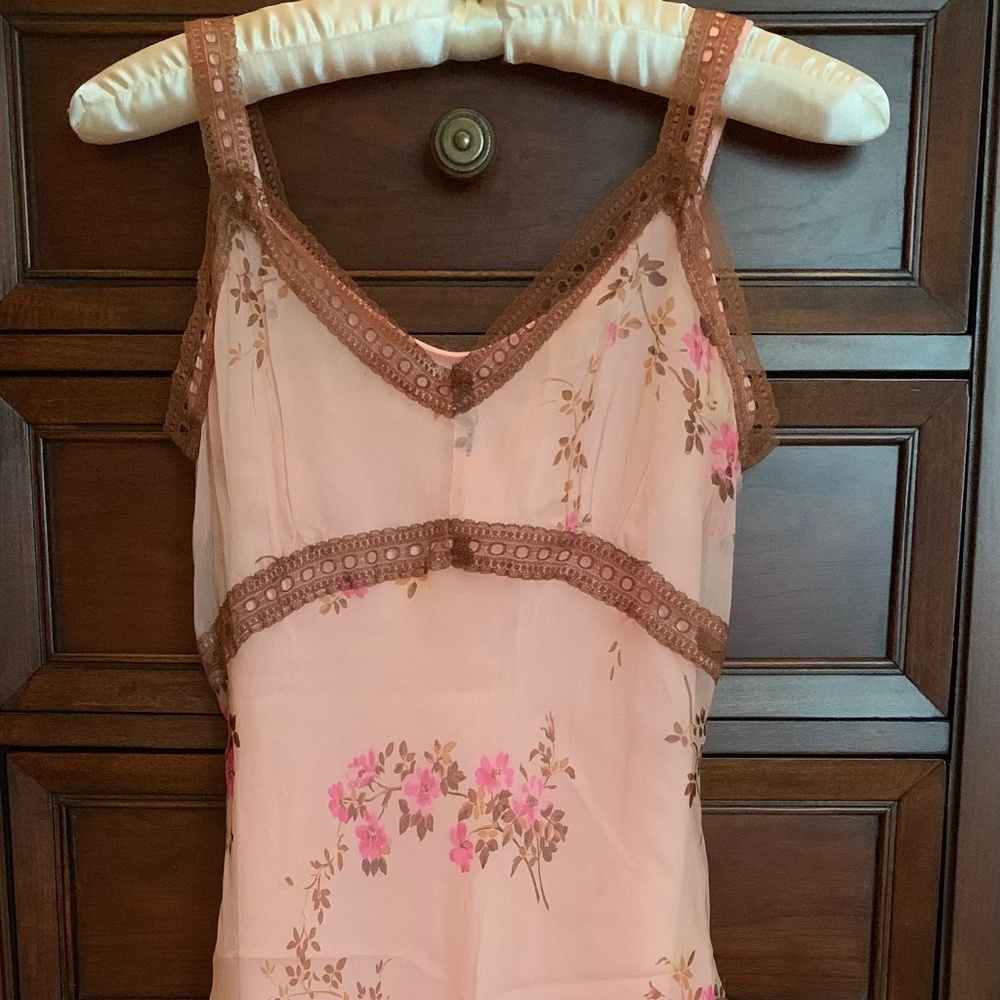 Vintage Betsy Johnson Silk Slip Dress